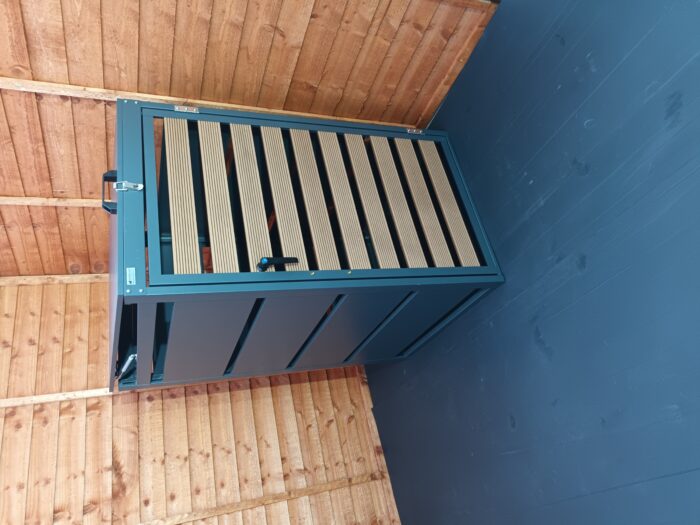 single bin cover left front