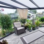 GardensWorld Veralume™ 5x3 Glass Patio Enclosure with Sliding Glass Doors - Image 4