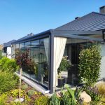 GardensWorld Veralume™ 5x3 Glass Patio Enclosure with Sliding Glass Doors - Image 3
